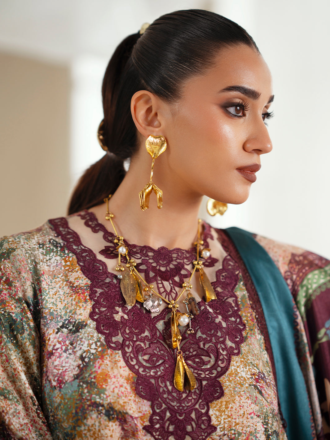 Bin Ilyas | Eres Bonita Viscose 25 | 1104-B - House Of Hania