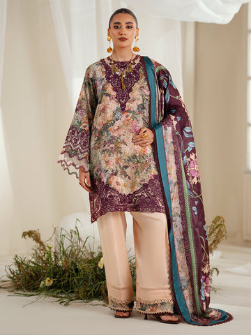 Bin Ilyas | Eres Bonita Viscose 25 | 1104-B - House Of Hania