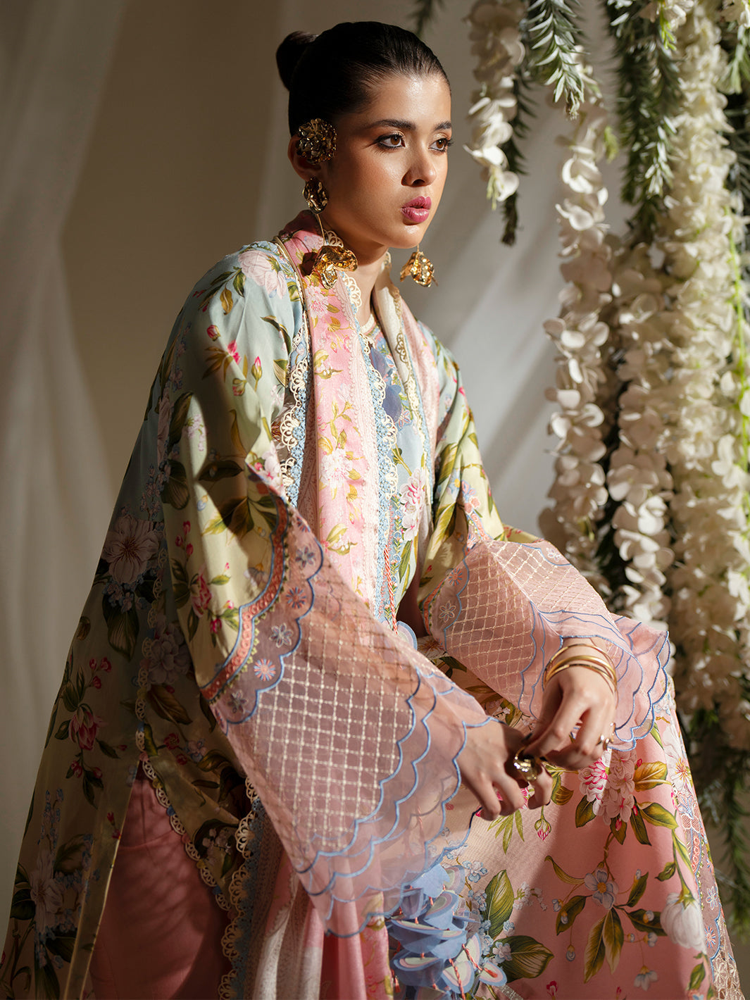 Bin Ilyas | Eres Bonita Viscose 25 | 1105-A - House Of Hania