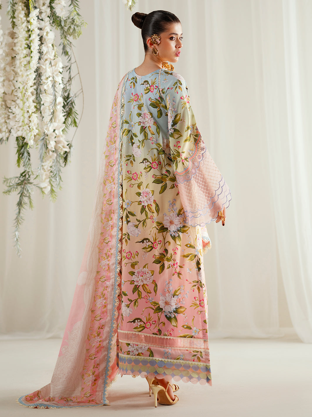 Bin Ilyas | Eres Bonita Viscose 25 | 1105-A - House Of Hania