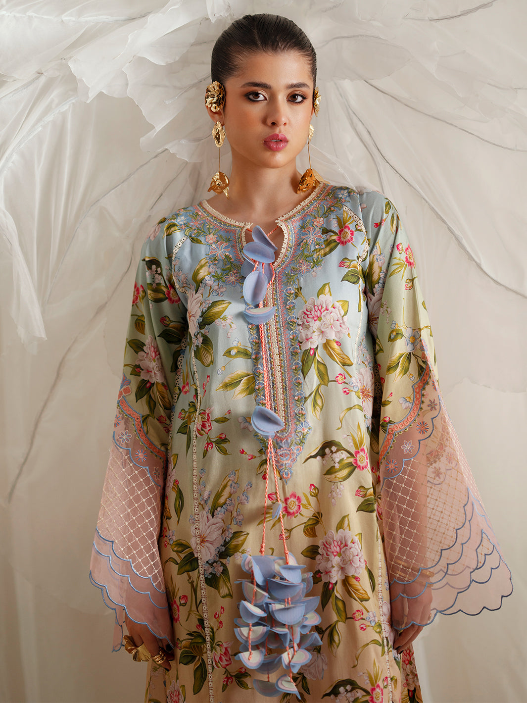 Bin Ilyas | Eres Bonita Viscose 25 | 1105-A - House Of Hania