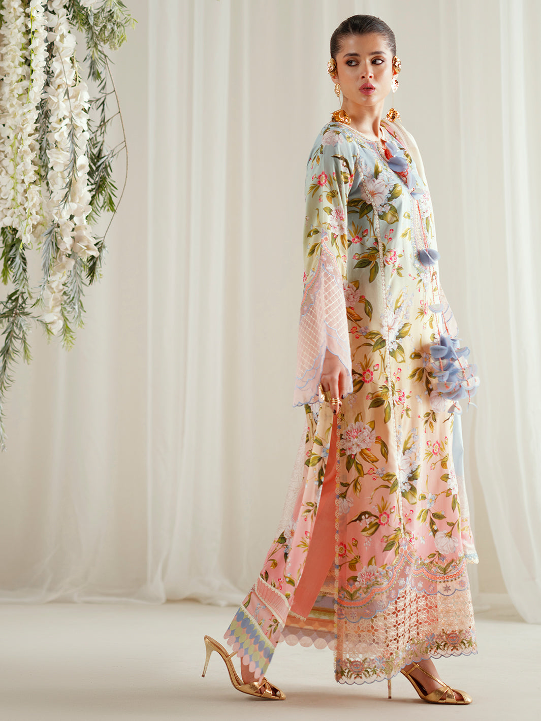 Bin Ilyas | Eres Bonita Viscose 25 | 1105-A - House Of Hania