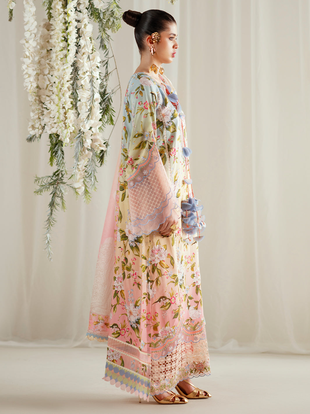Bin Ilyas | Eres Bonita Viscose 25 | 1105-A - House Of Hania