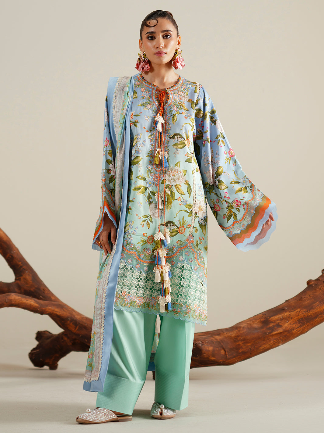 Bin Ilyas | Eres Bonita Viscose 25 | 1105-B - House Of Hania