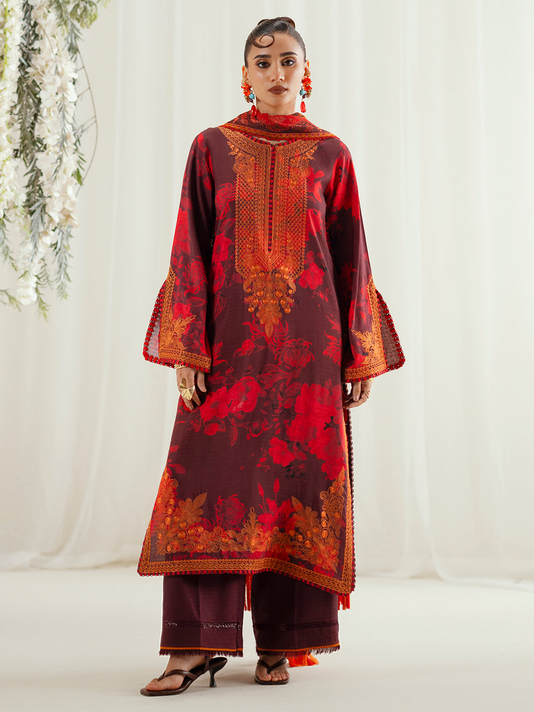 Bin Ilyas | Eres Bonita Viscose 25 | 1106-A - House Of Hania