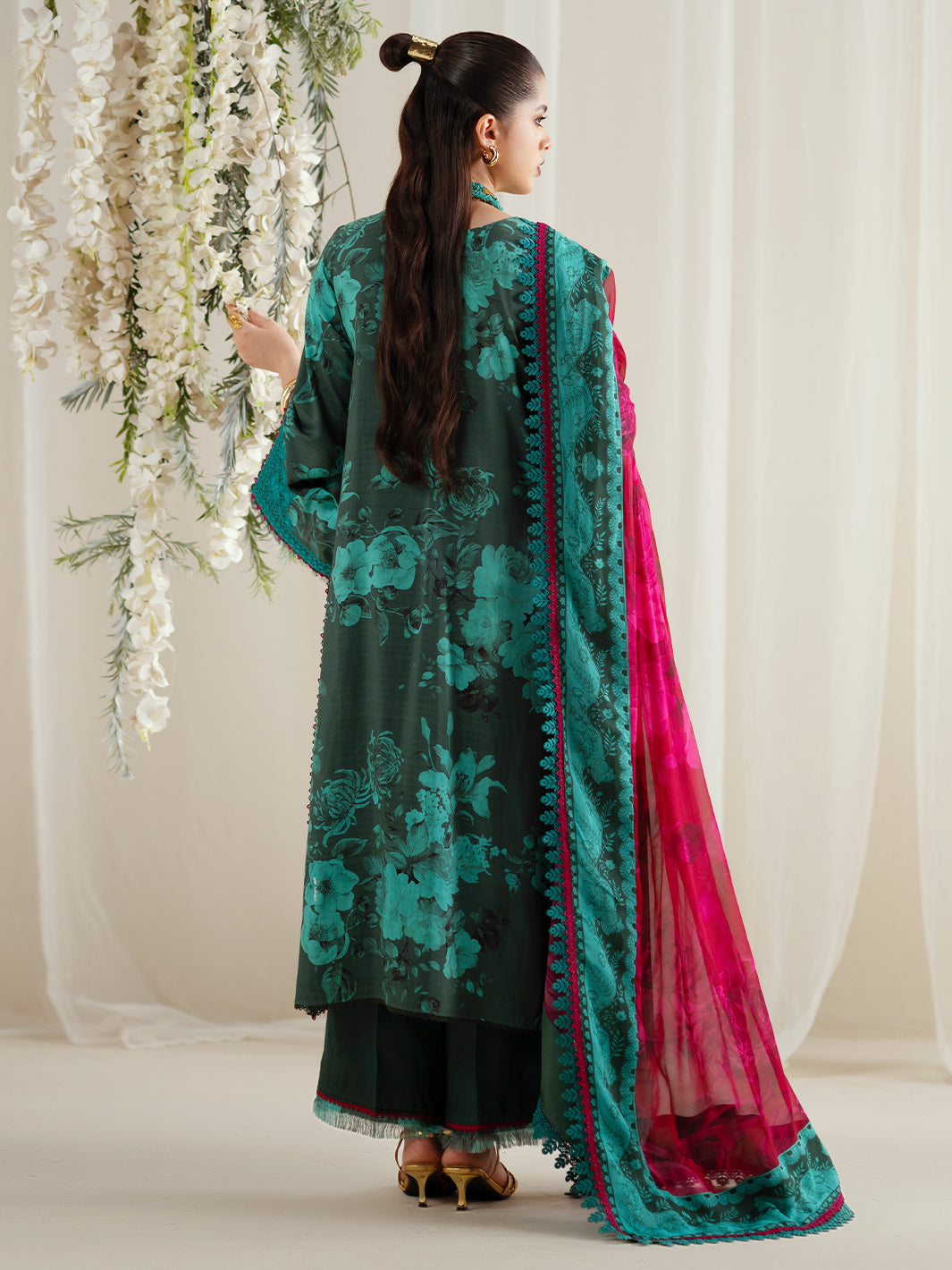 Bin Ilyas | Eres Bonita Viscose 25 | 1106-B - House Of Hania