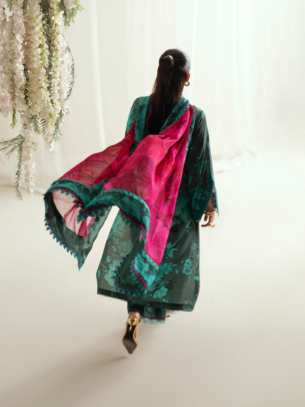 Bin Ilyas | Eres Bonita Viscose 25 | 1106-B - House Of Hania