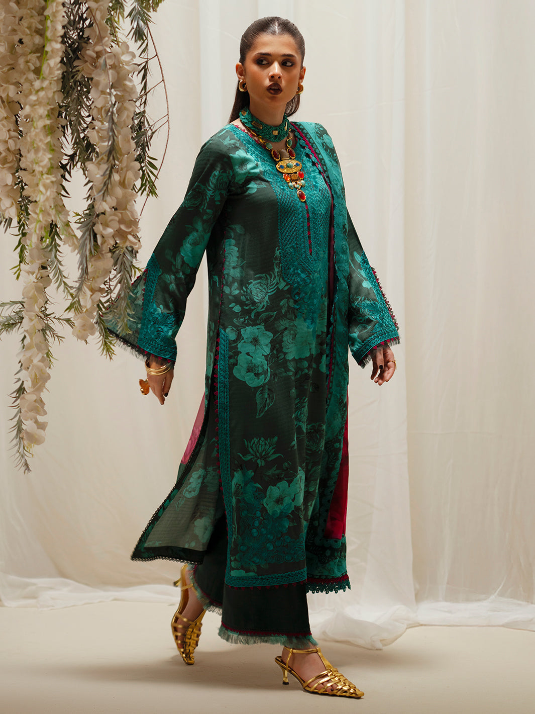 Bin Ilyas | Eres Bonita Viscose 25 | 1106-B - House Of Hania