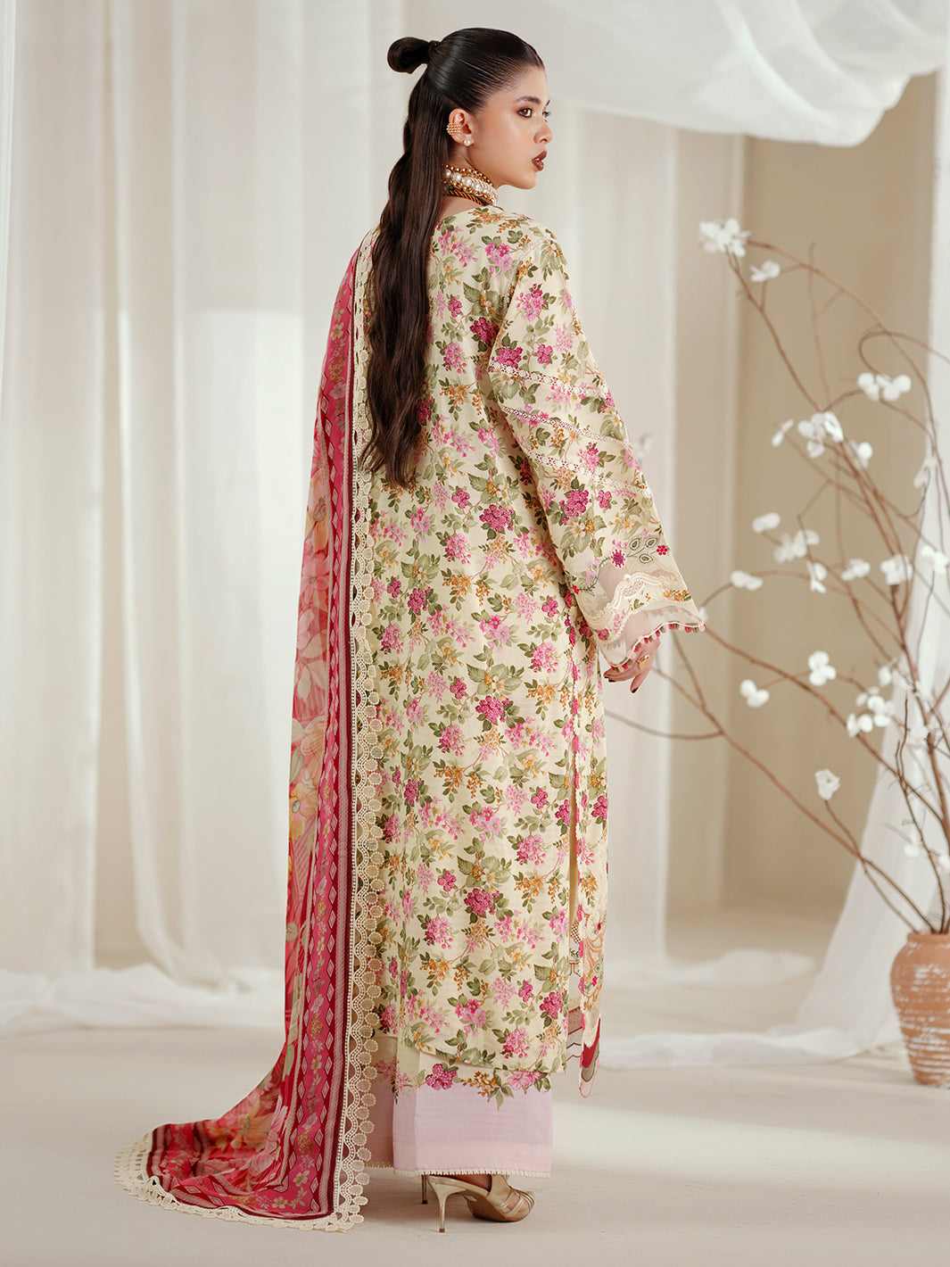 Bin Ilyas | Eres Bonita Viscose 25 | 1107-A - House Of Hania