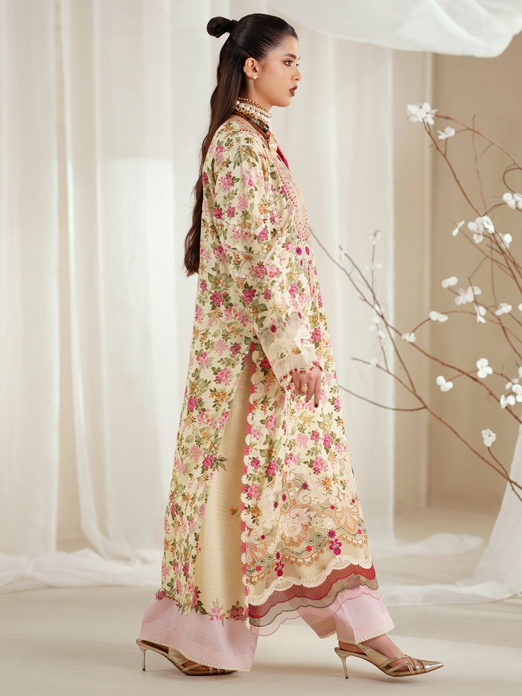 Bin Ilyas | Eres Bonita Viscose 25 | 1107-A - House Of Hania