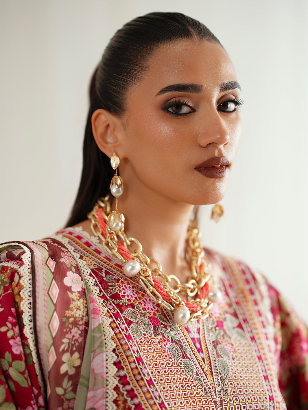 Bin Ilyas | Eres Bonita Viscose 25 | 1107-B - House Of Hania