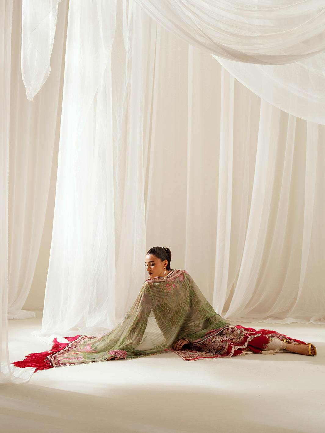 Bin Ilyas | Eres Bonita Viscose 25 | 1107-B - House Of Hania