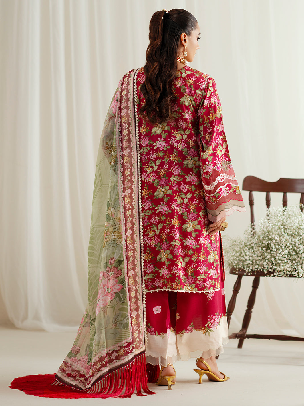 Bin Ilyas | Eres Bonita Viscose 25 | 1107-B - House Of Hania