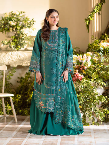 Bin Ilyas | Freesia Embroidered Lawn 25 | 102 - A - House Of Hania