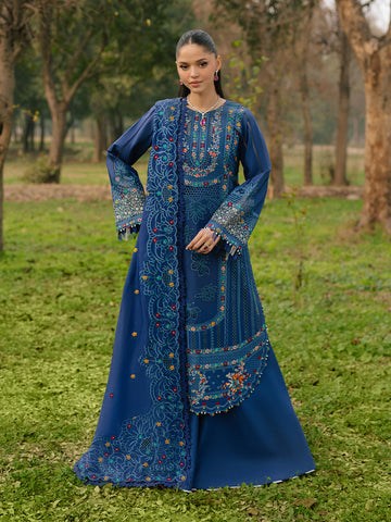 Bin Ilyas | Freesia Embroidered Lawn 25 | 102 - B - House Of Hania