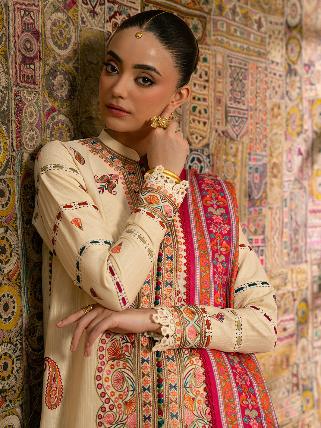 Bin Ilyas | Gulrukh Khaddar 25 | 61-A - House Of Hania