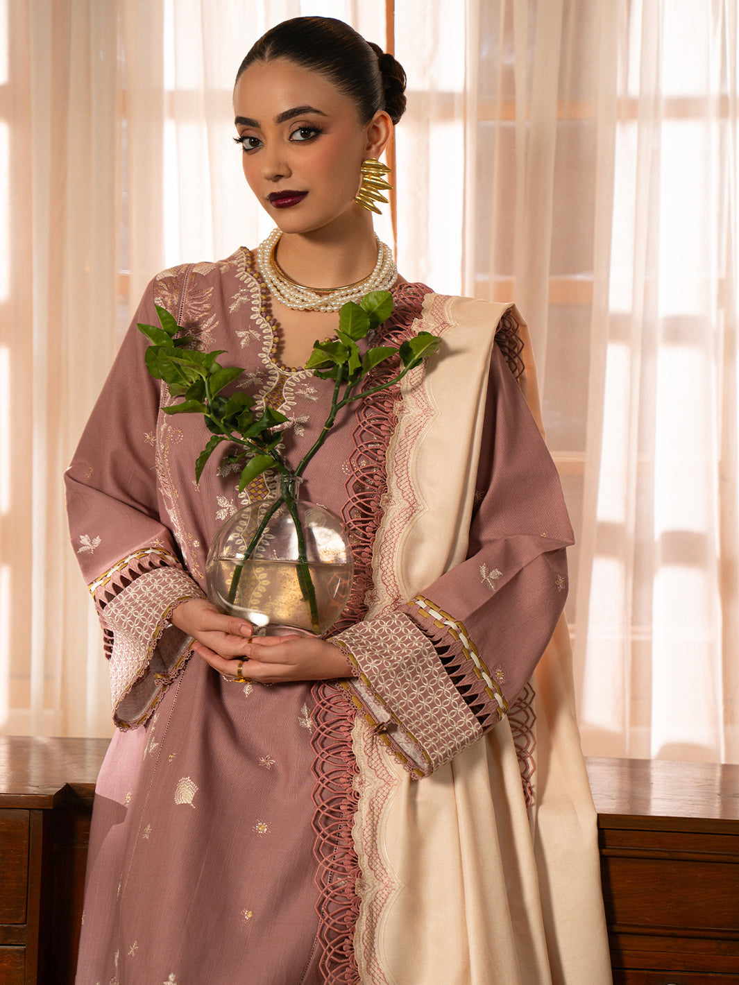 Bin Ilyas | Gulrukh Khaddar 25 | 62-A - House Of Hania