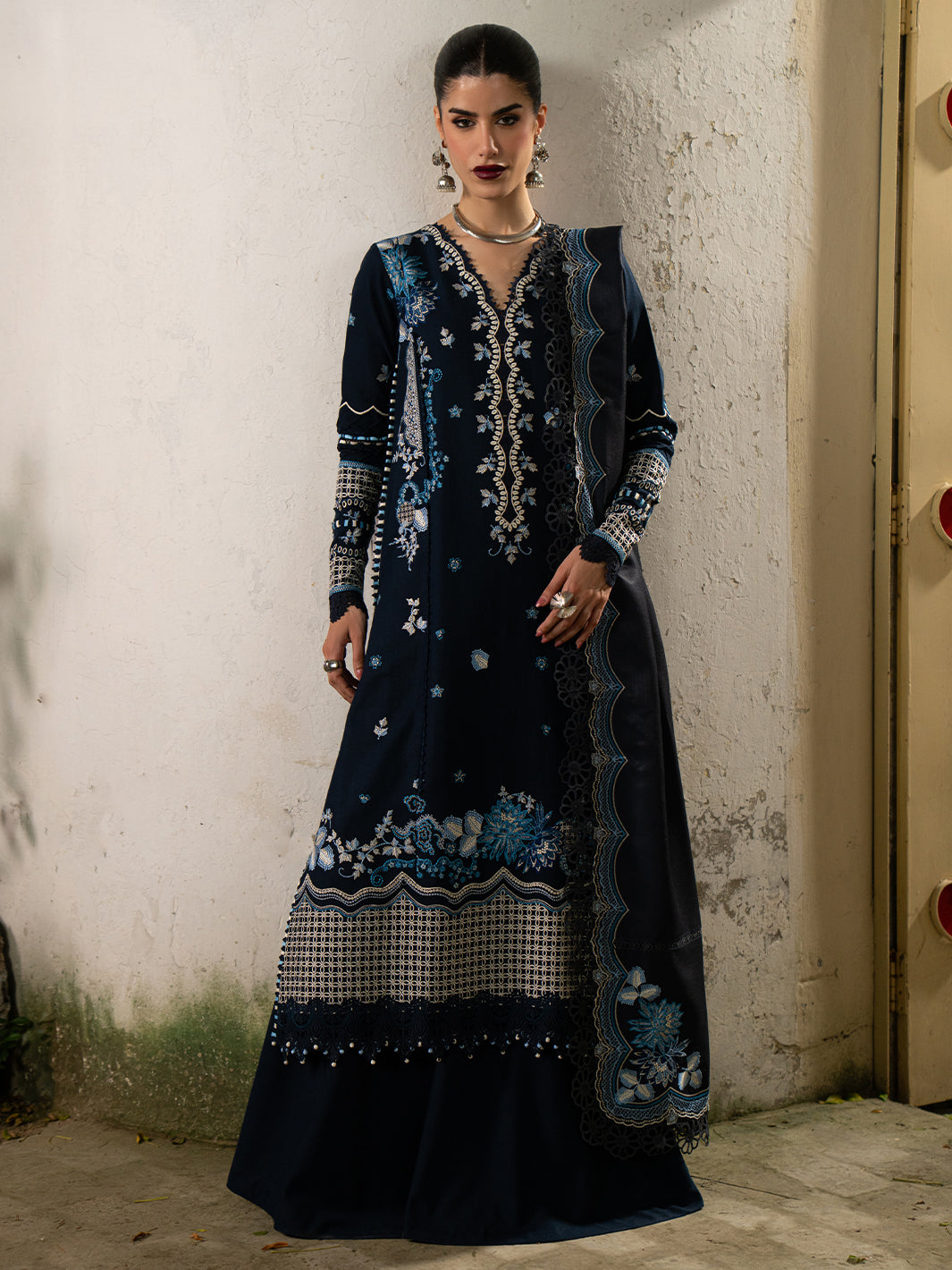 Bin Ilyas | Gulrukh Khaddar 25 | 62-B - House Of Hania