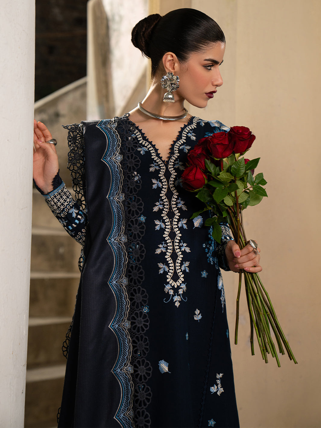 Bin Ilyas | Gulrukh Khaddar 25 | 62-B - House Of Hania