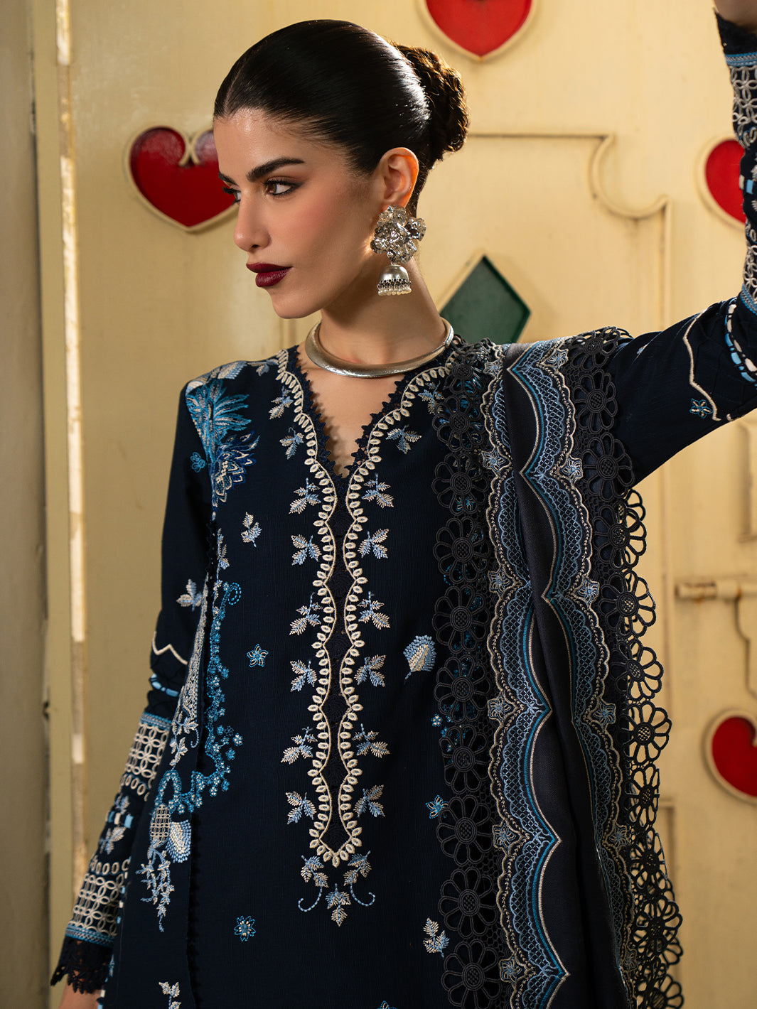 Bin Ilyas | Gulrukh Khaddar 25 | 62-B - House Of Hania