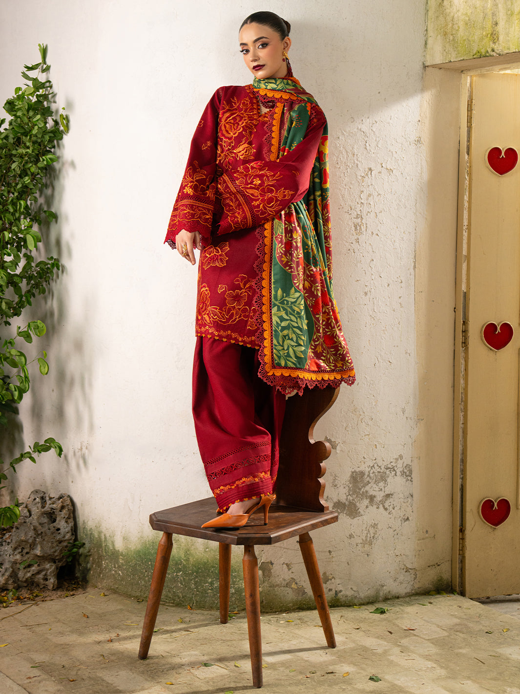 Bin Ilyas | Gulrukh Khaddar 25 | 63-B - House Of Hania