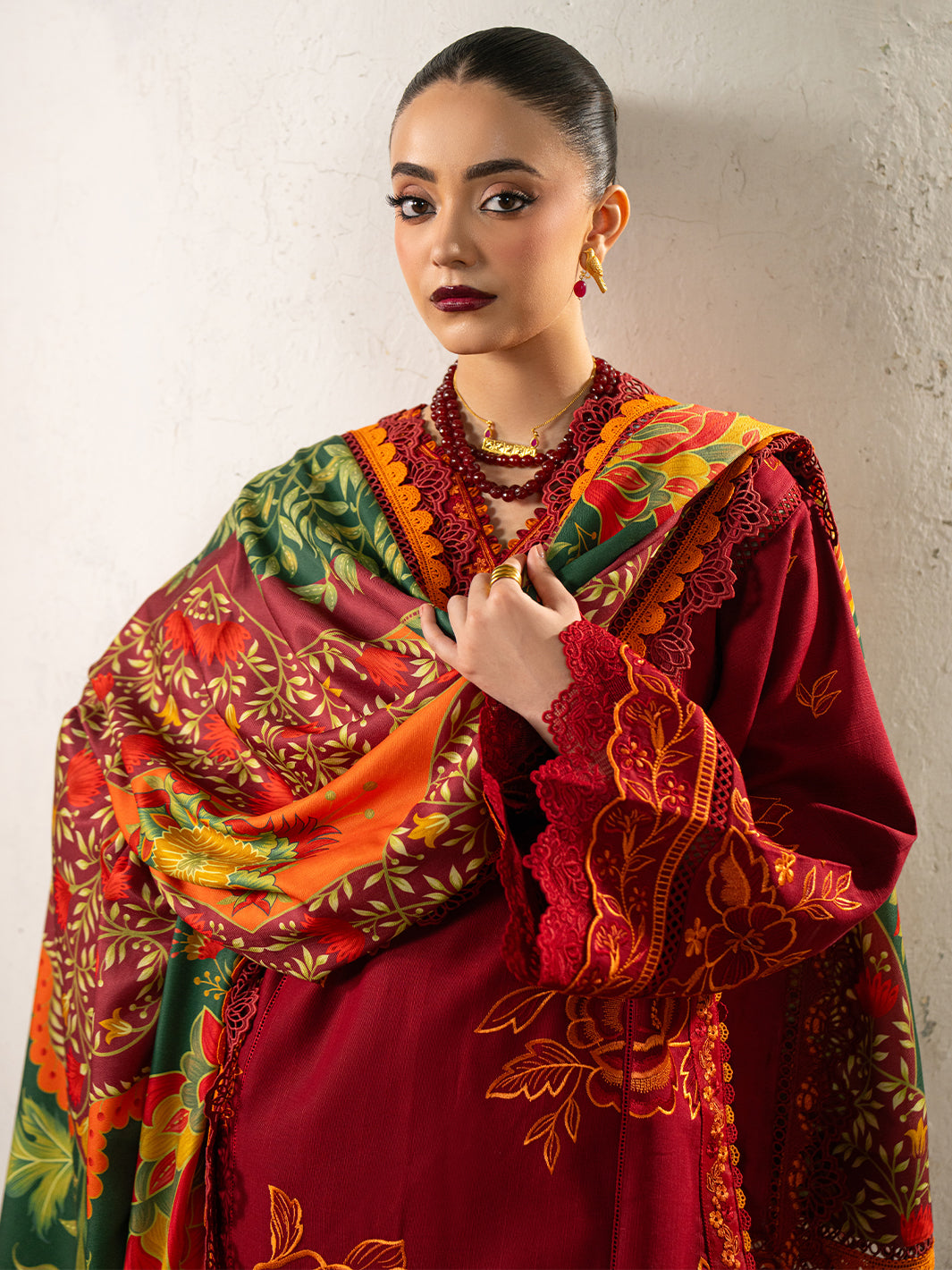 Bin Ilyas | Gulrukh Khaddar 25 | 63-B - House Of Hania