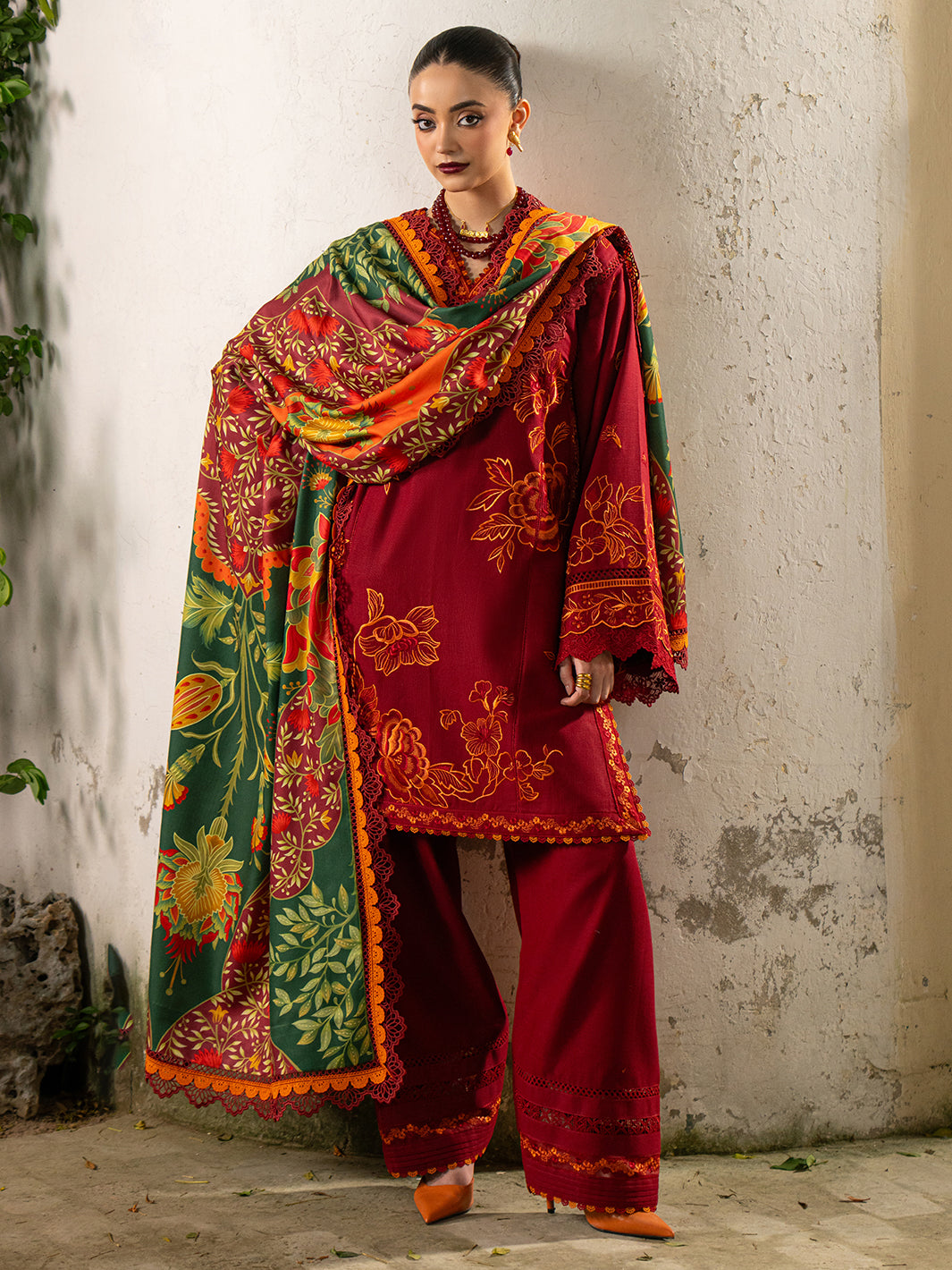 Bin Ilyas | Gulrukh Khaddar 25 | 63-B - House Of Hania