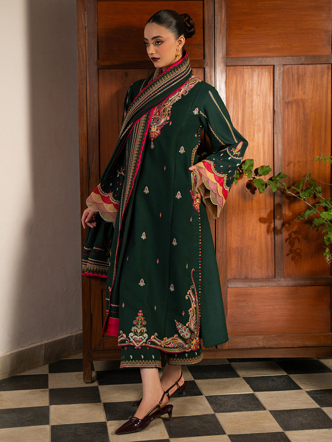Bin Ilyas | Gulrukh Khaddar 25 | 64-B - House Of Hania