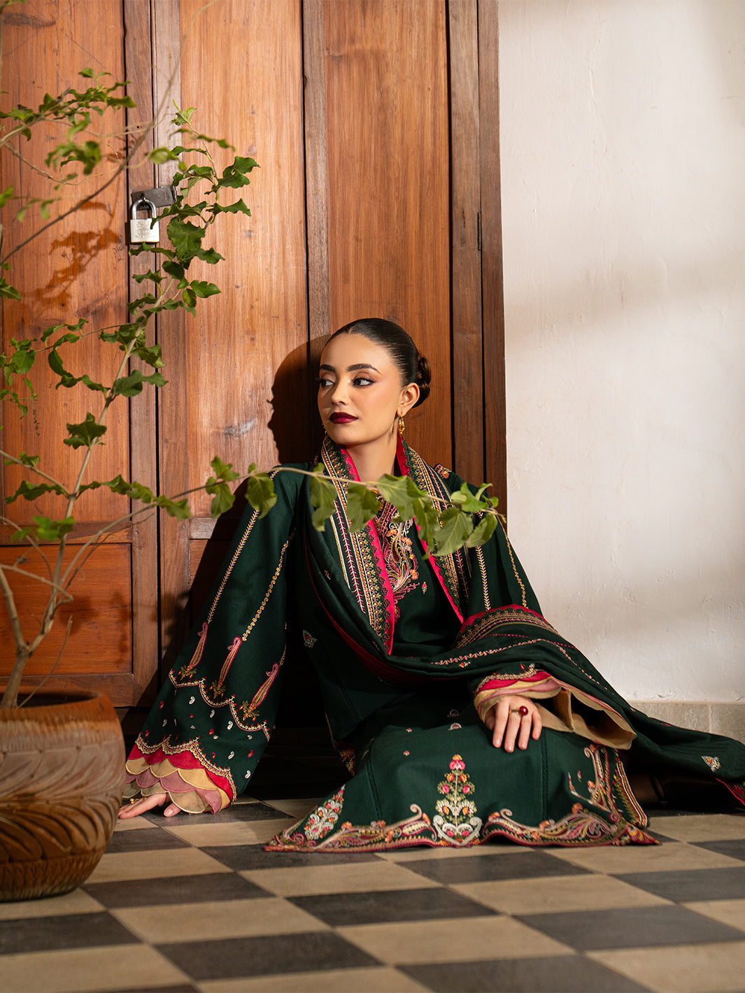 Bin Ilyas | Gulrukh Khaddar 25 | 64-B - House Of Hania