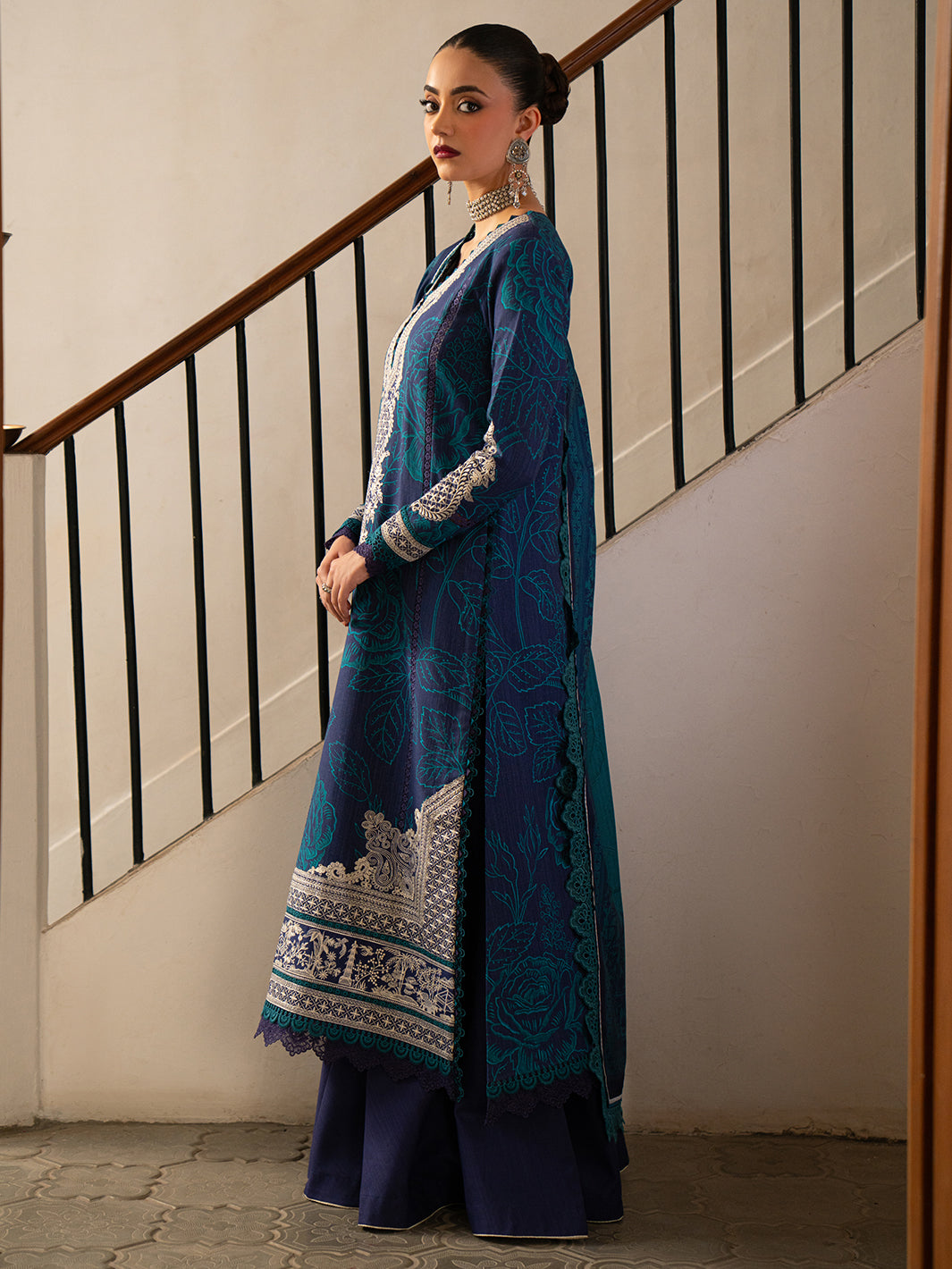 Bin Ilyas | Gulrukh Khaddar 25 | 65-A - House Of Hania