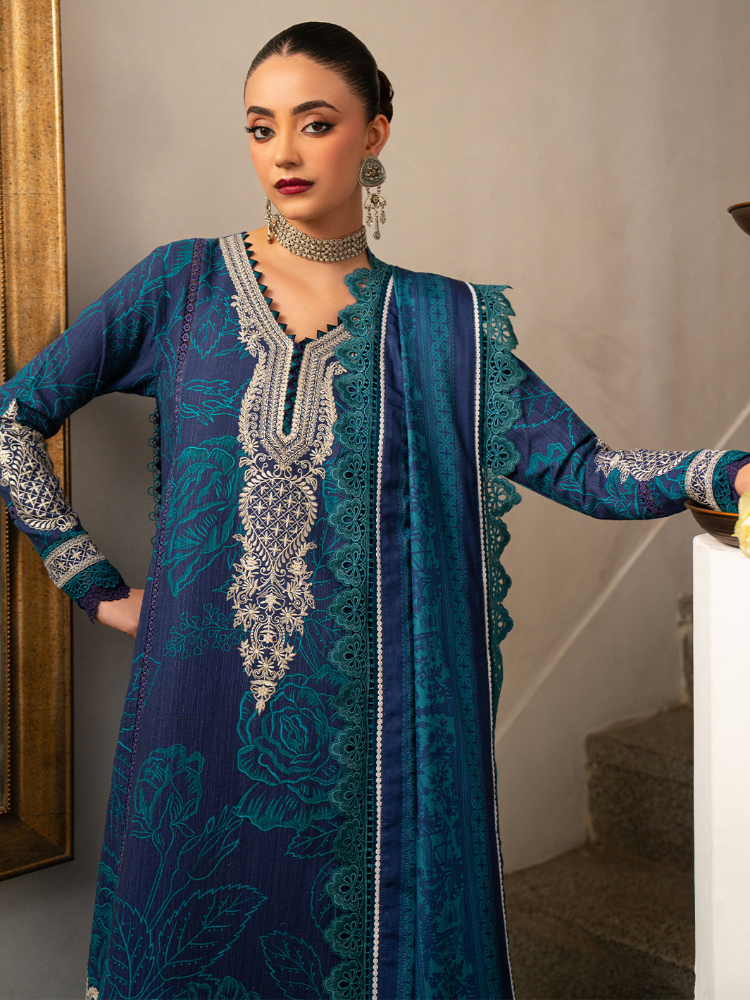 Bin Ilyas | Gulrukh Khaddar 25 | 65-A - House Of Hania