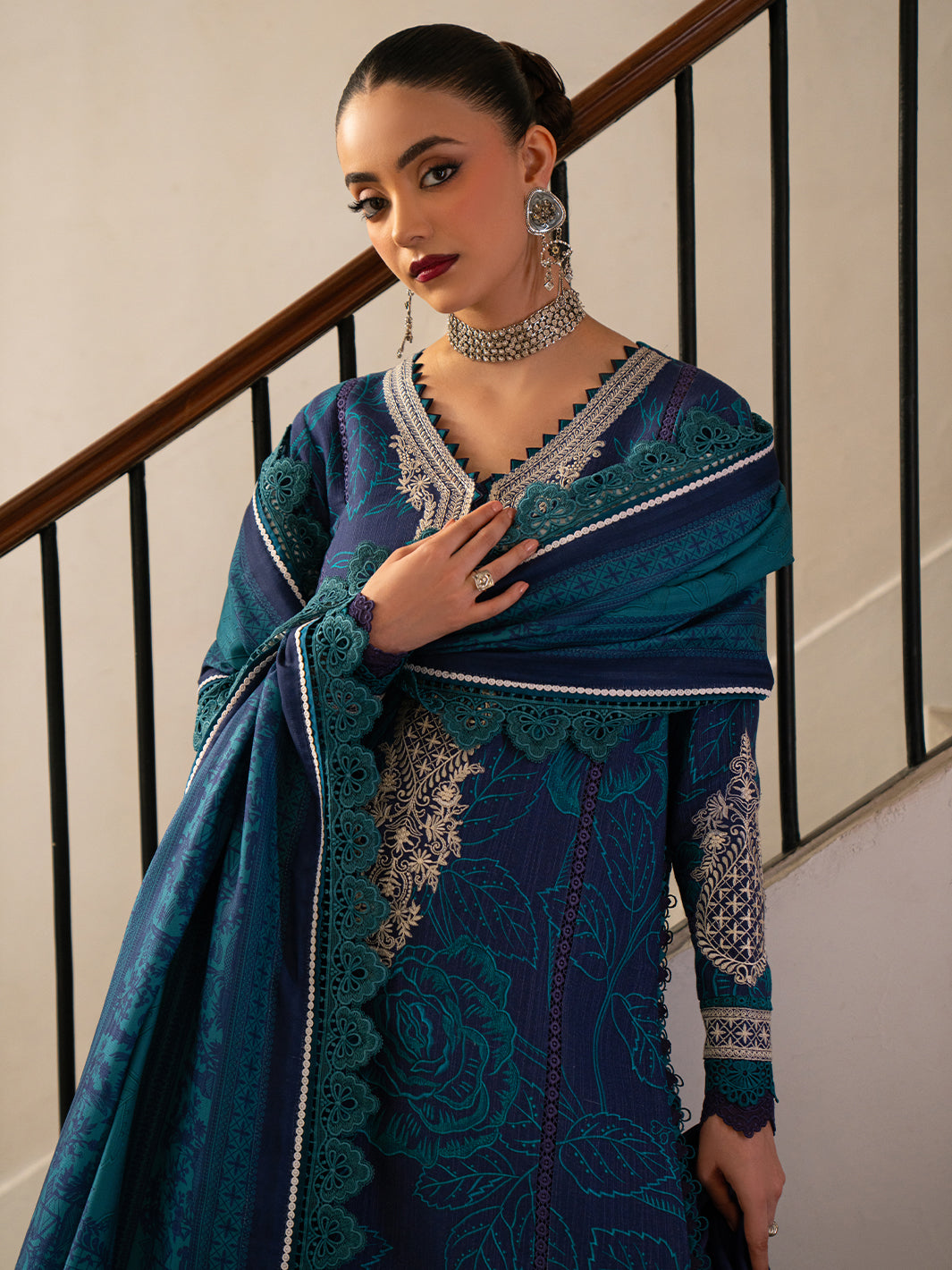 Bin Ilyas | Gulrukh Khaddar 25 | 65-A - House Of Hania