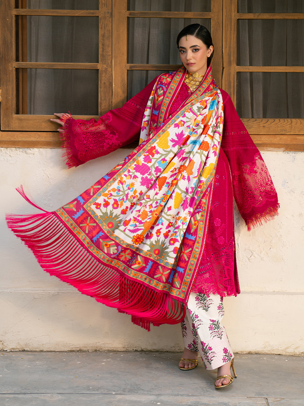 Bin Ilyas | Gulrukh Khaddar 25 | 66-B - House Of Hania