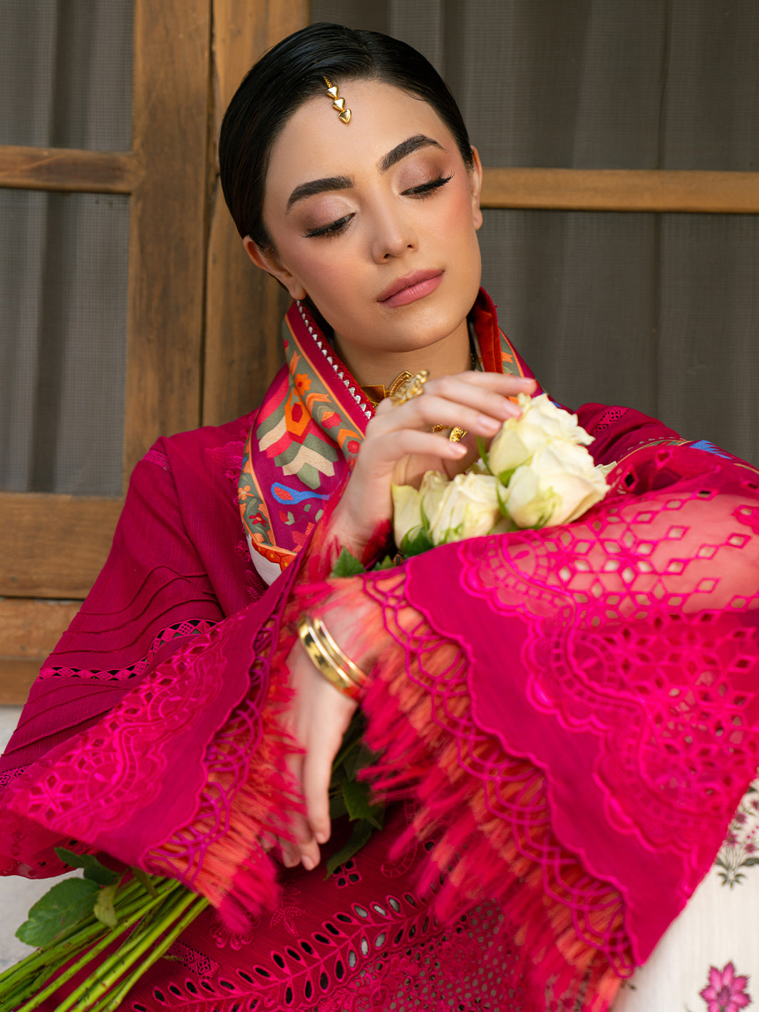 Bin Ilyas | Gulrukh Khaddar 25 | 66-B - House Of Hania