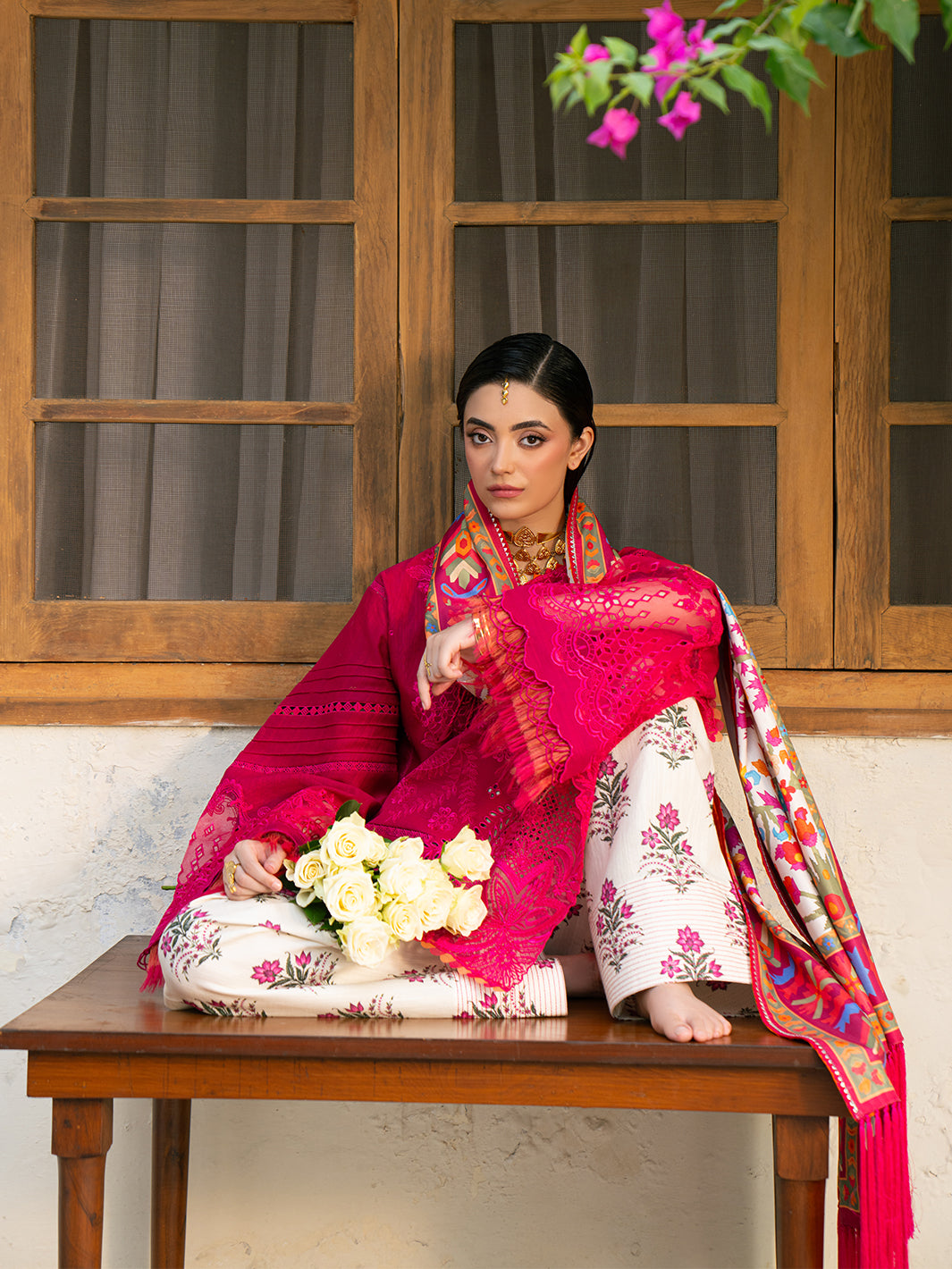 Bin Ilyas | Gulrukh Khaddar 25 | 66-B - House Of Hania