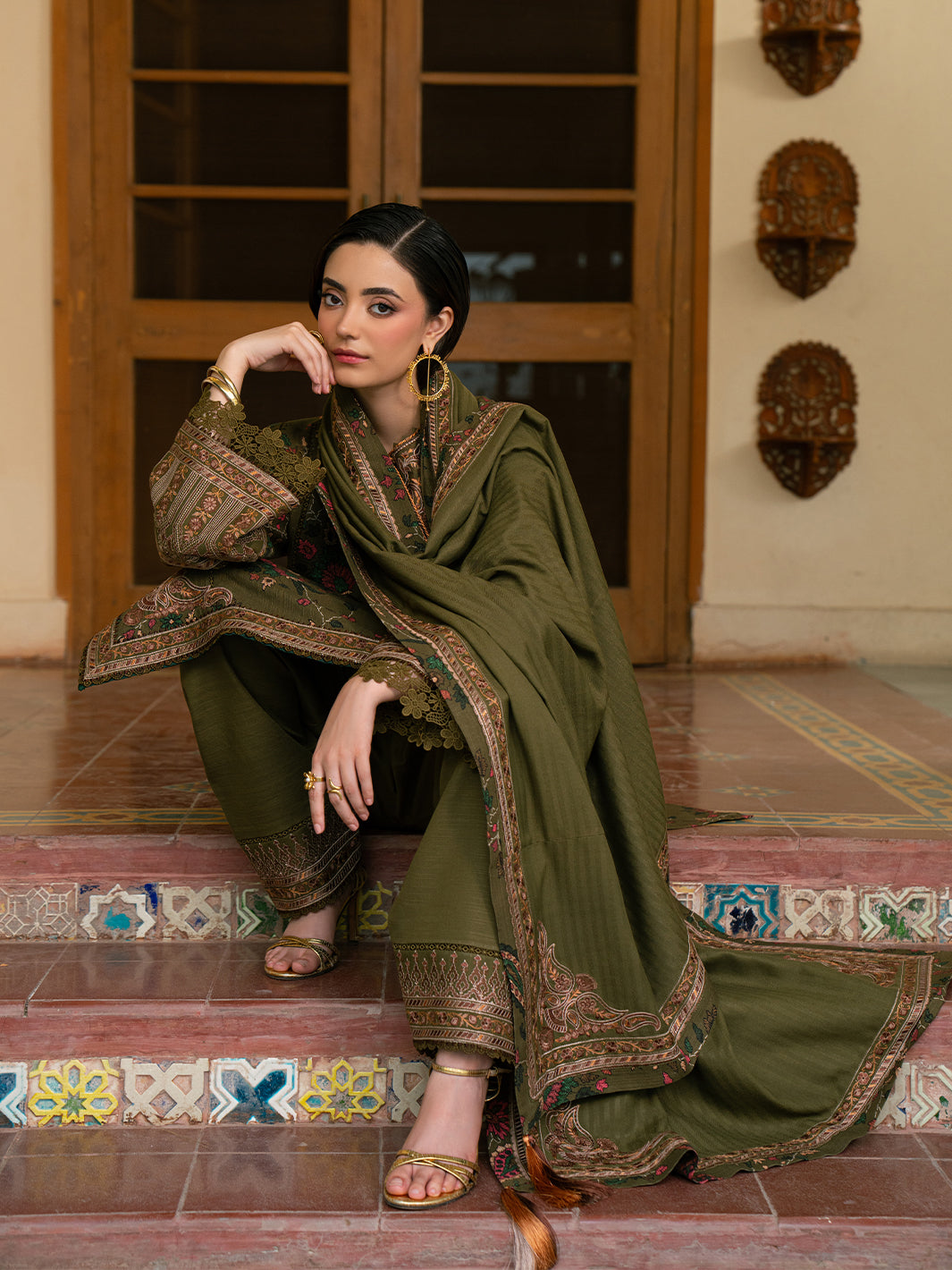 Bin Ilyas | Gulrukh Khaddar 25 | 67-B - House Of Hania