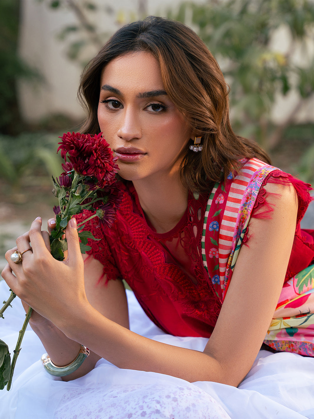 Bin Ilyas | Hazel Printed Lawn 25 | 2071 - B - House Of Hania