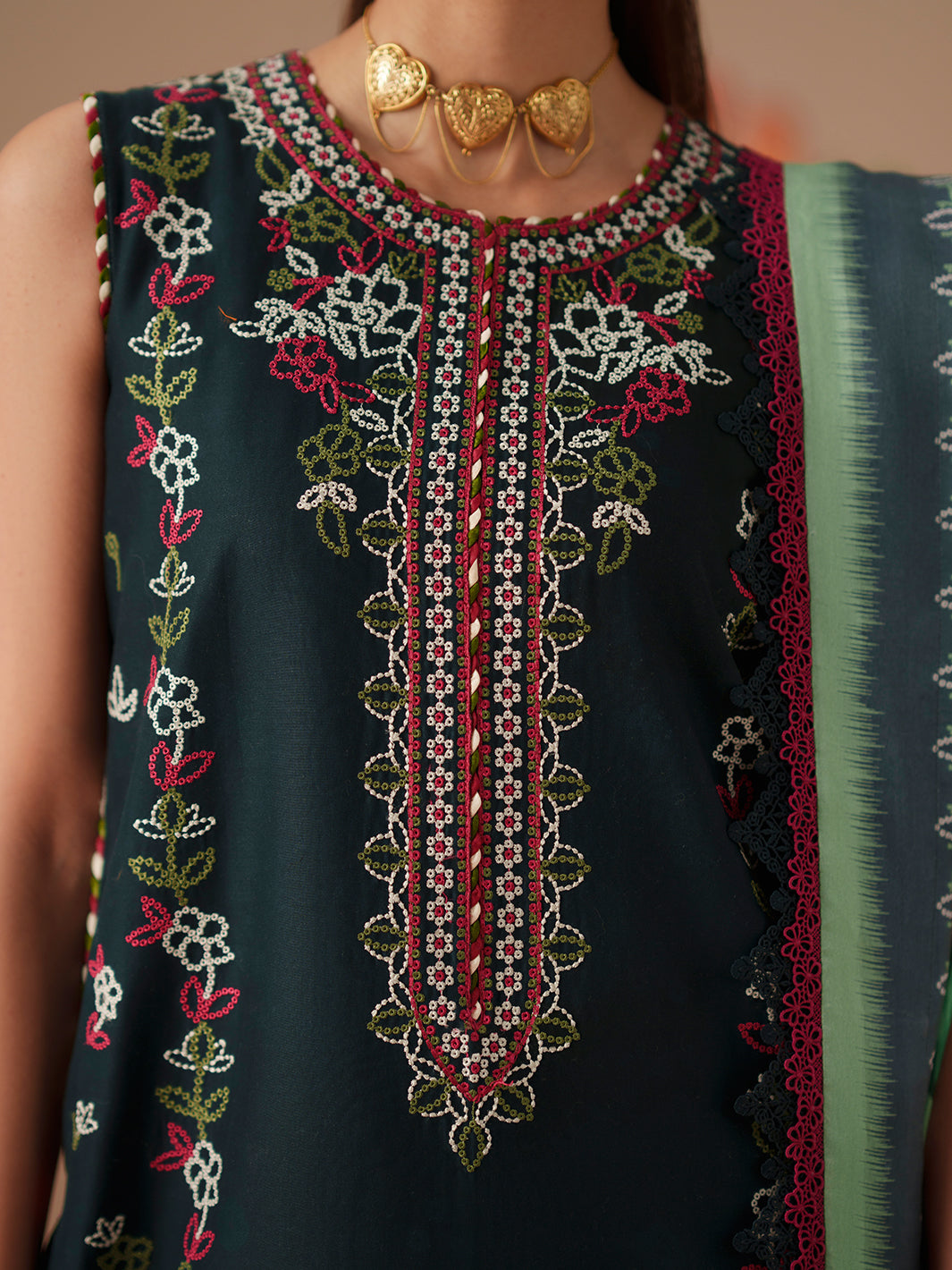 Bin Ilyas | Jojo Summer '26 | 81A | 3 PC Lawn - House Of Hania