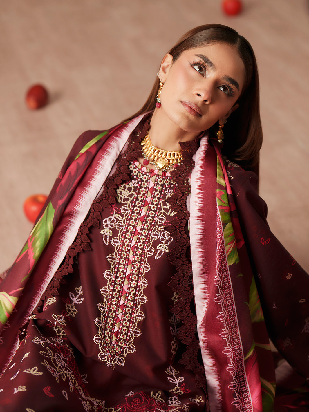 Bin Ilyas | Jojo Summer '26 | 81B | 3 PC Lawn - House Of Hania