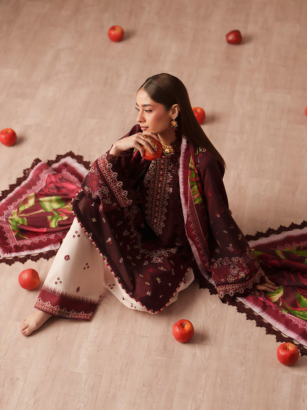 Bin Ilyas | Jojo Summer '26 | 81B | 3 PC Lawn - House Of Hania