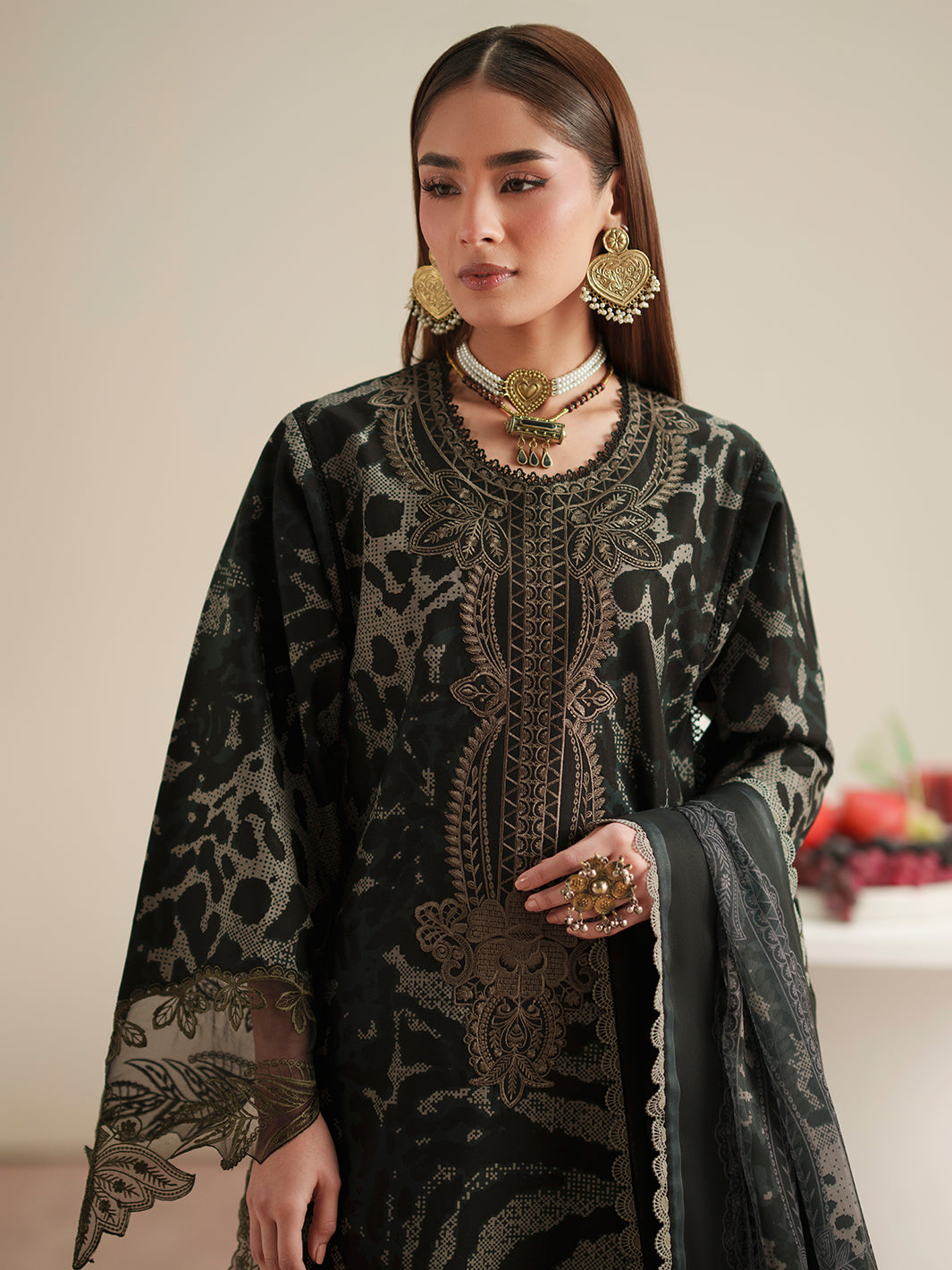 Bin Ilyas | Jojo Summer '26 | 82A | 3 PC Lawn - House Of Hania