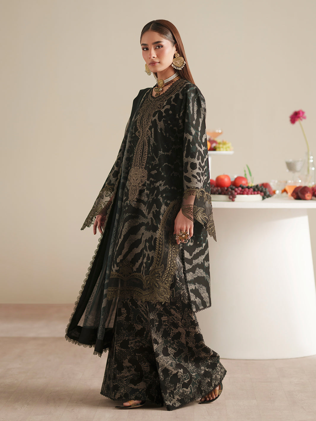 Bin Ilyas | Jojo Summer '26 | 82A | 3 PC Lawn - House Of Hania