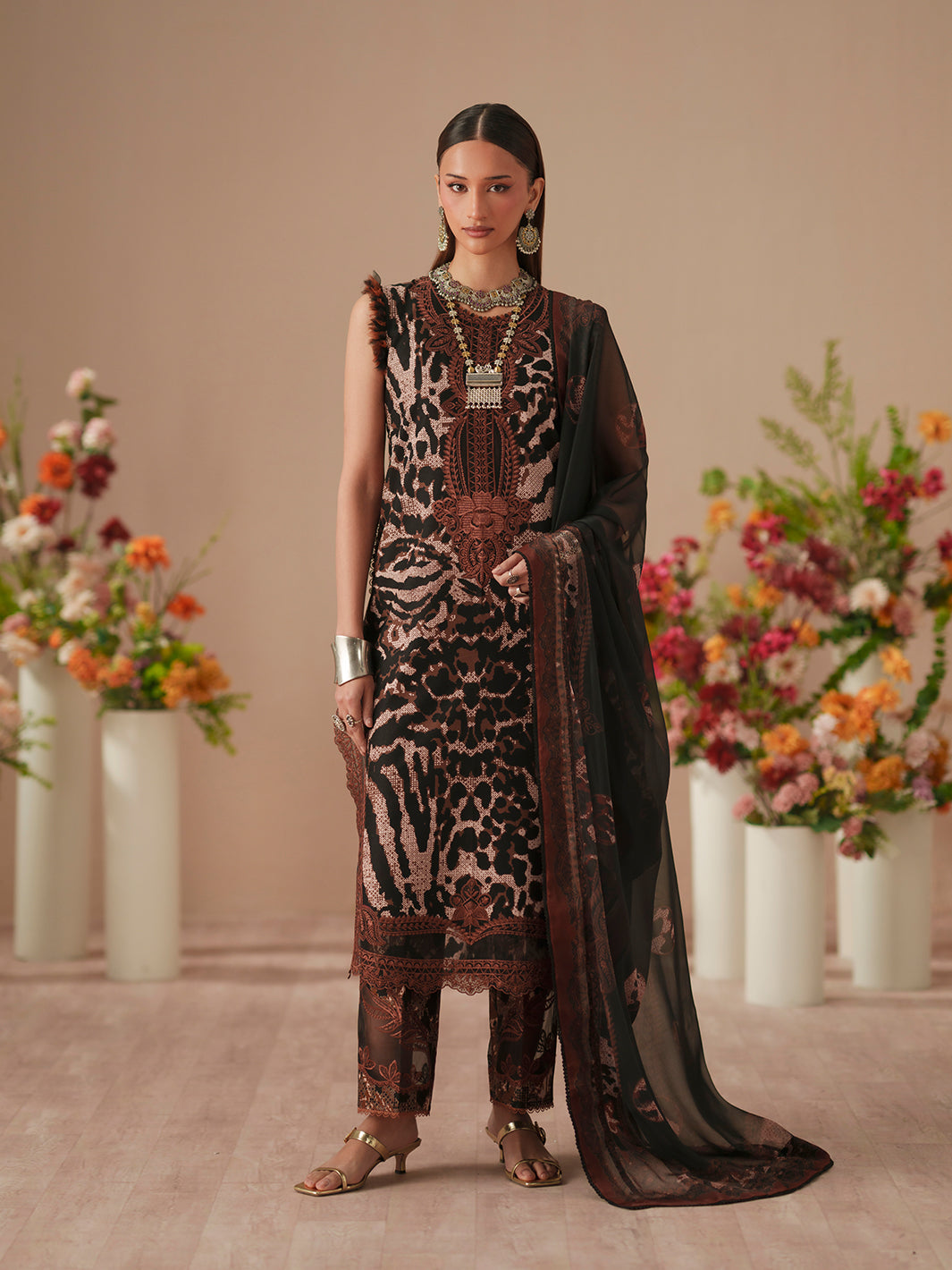 Bin Ilyas | Jojo Summer '26 | 82B | 3 PC Lawn - House Of Hania