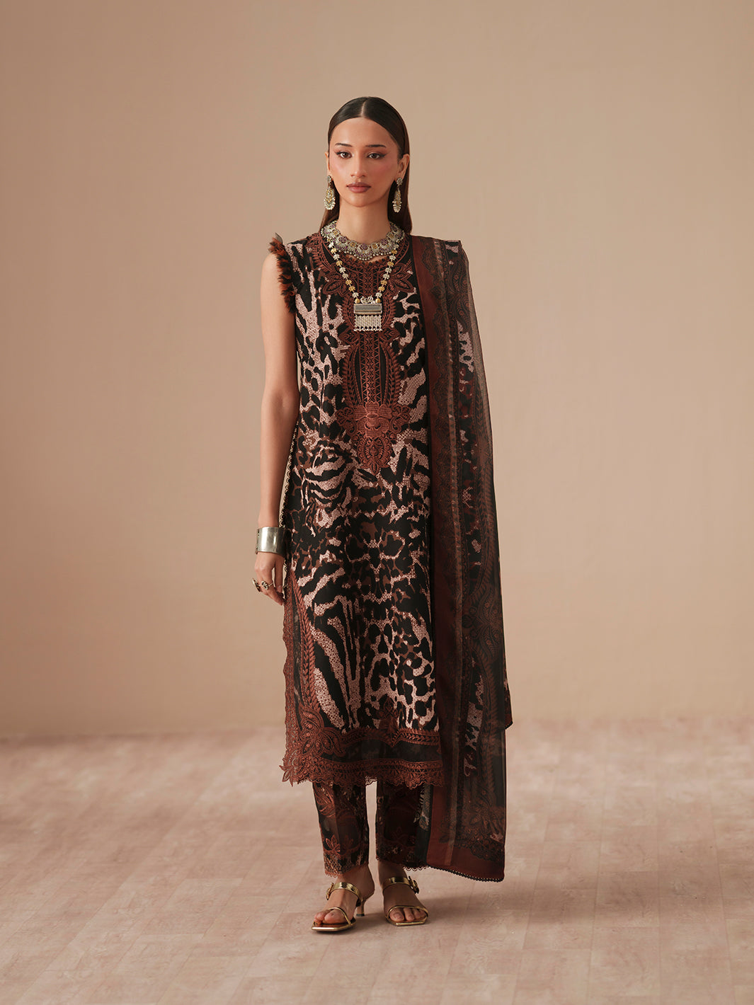 Bin Ilyas | Jojo Summer '26 | 82B | 3 PC Lawn - House Of Hania