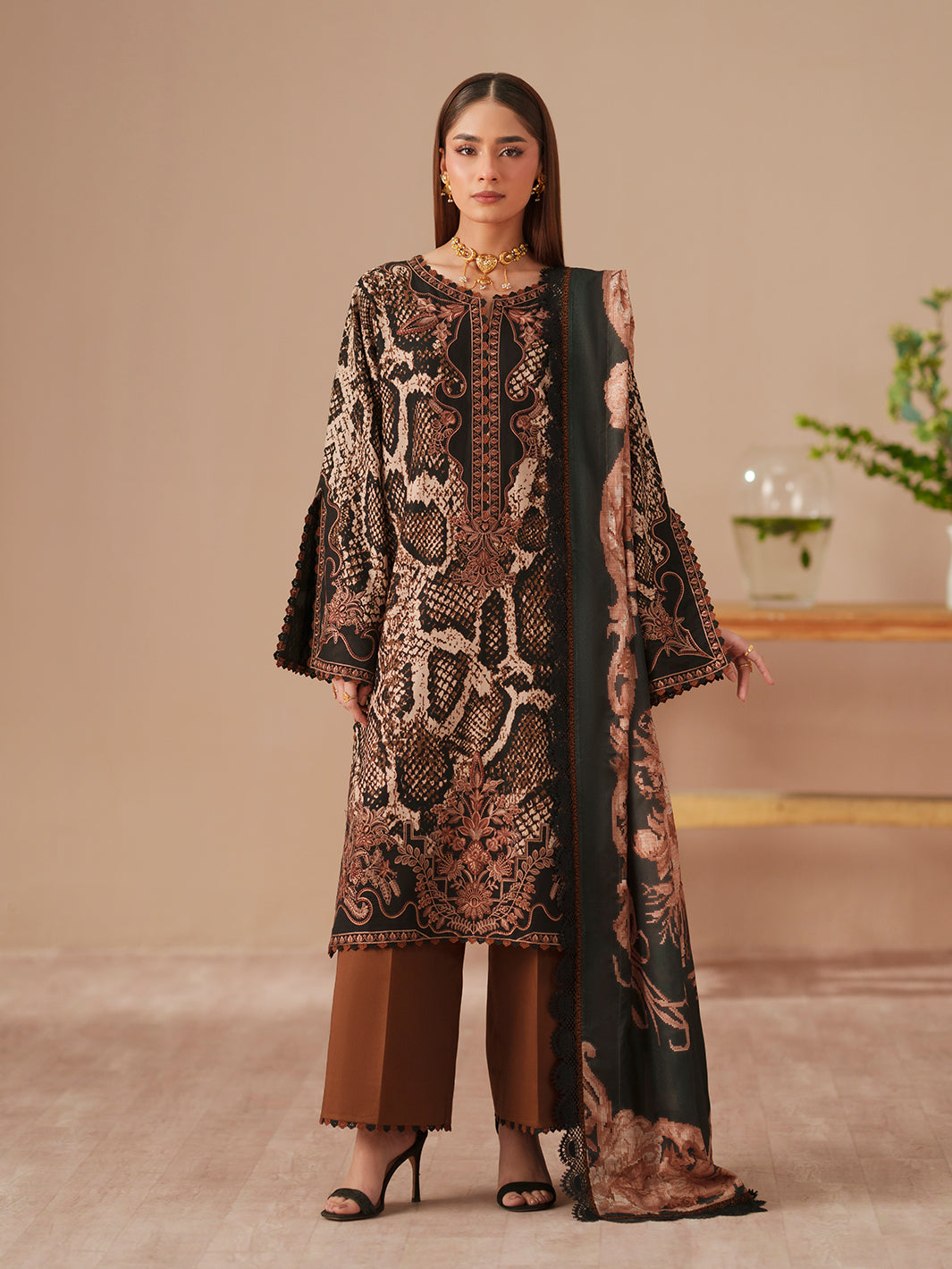 Bin Ilyas | Jojo Summer '26 | 83A | 3 PC Lawn - House Of Hania