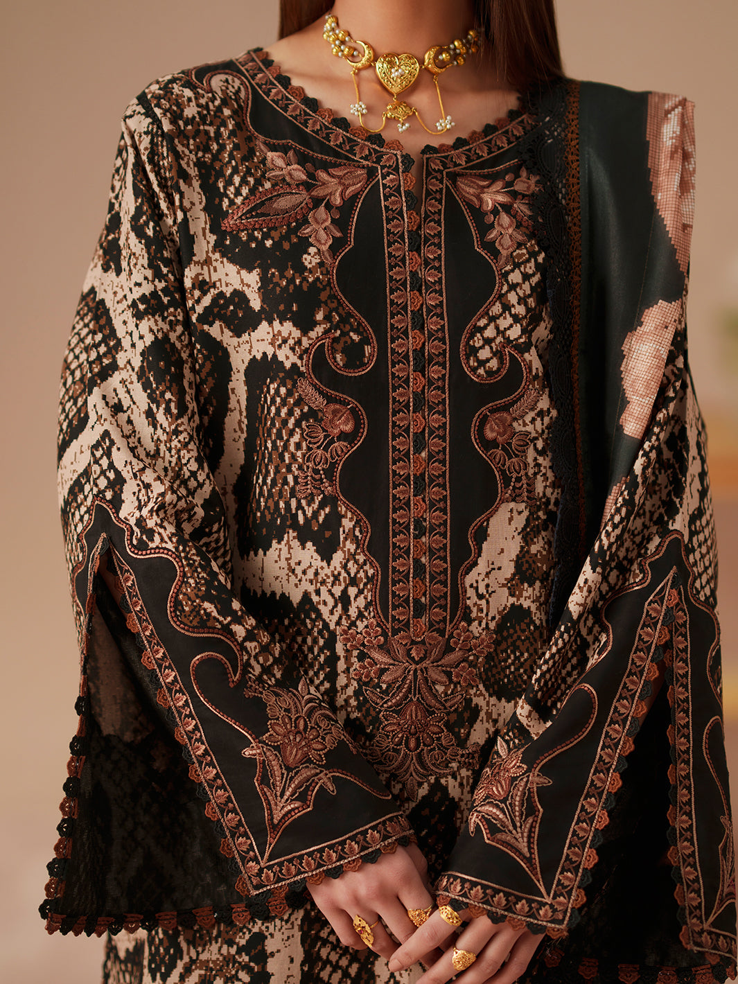 Bin Ilyas | Jojo Summer '26 | 83A | 3 PC Lawn - House Of Hania