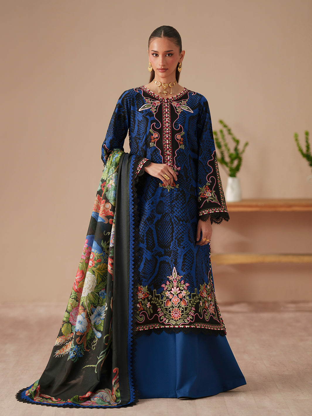 Bin Ilyas | Jojo Summer '26 | 83B | 3 PC Lawn - House Of Hania