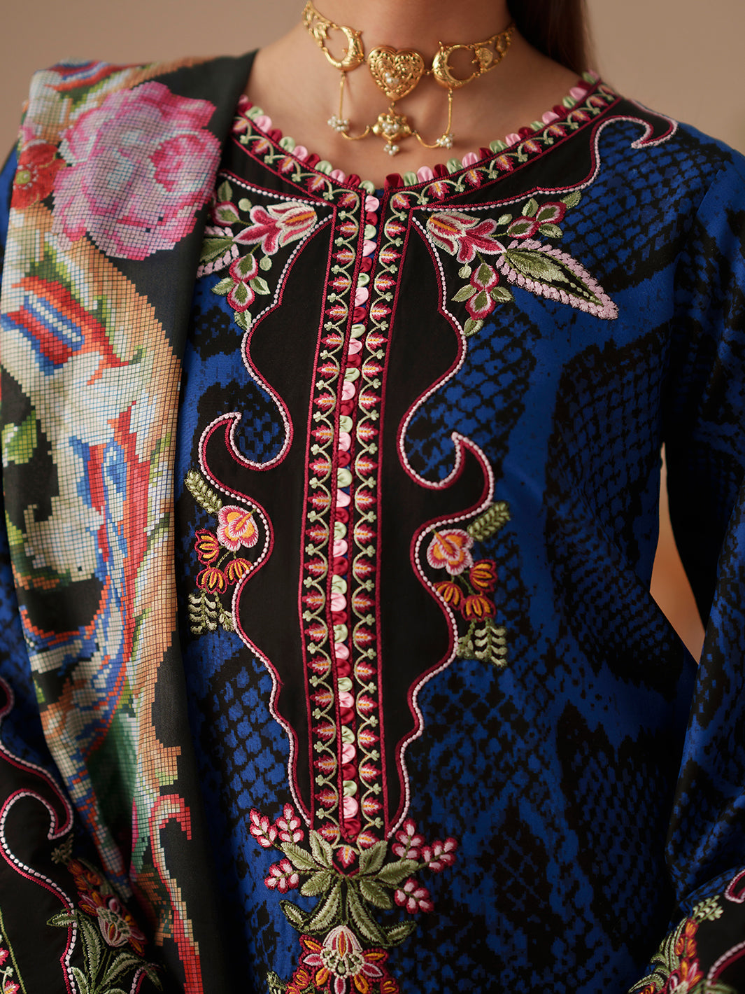 Bin Ilyas | Jojo Summer '26 | 83B | 3 PC Lawn - House Of Hania
