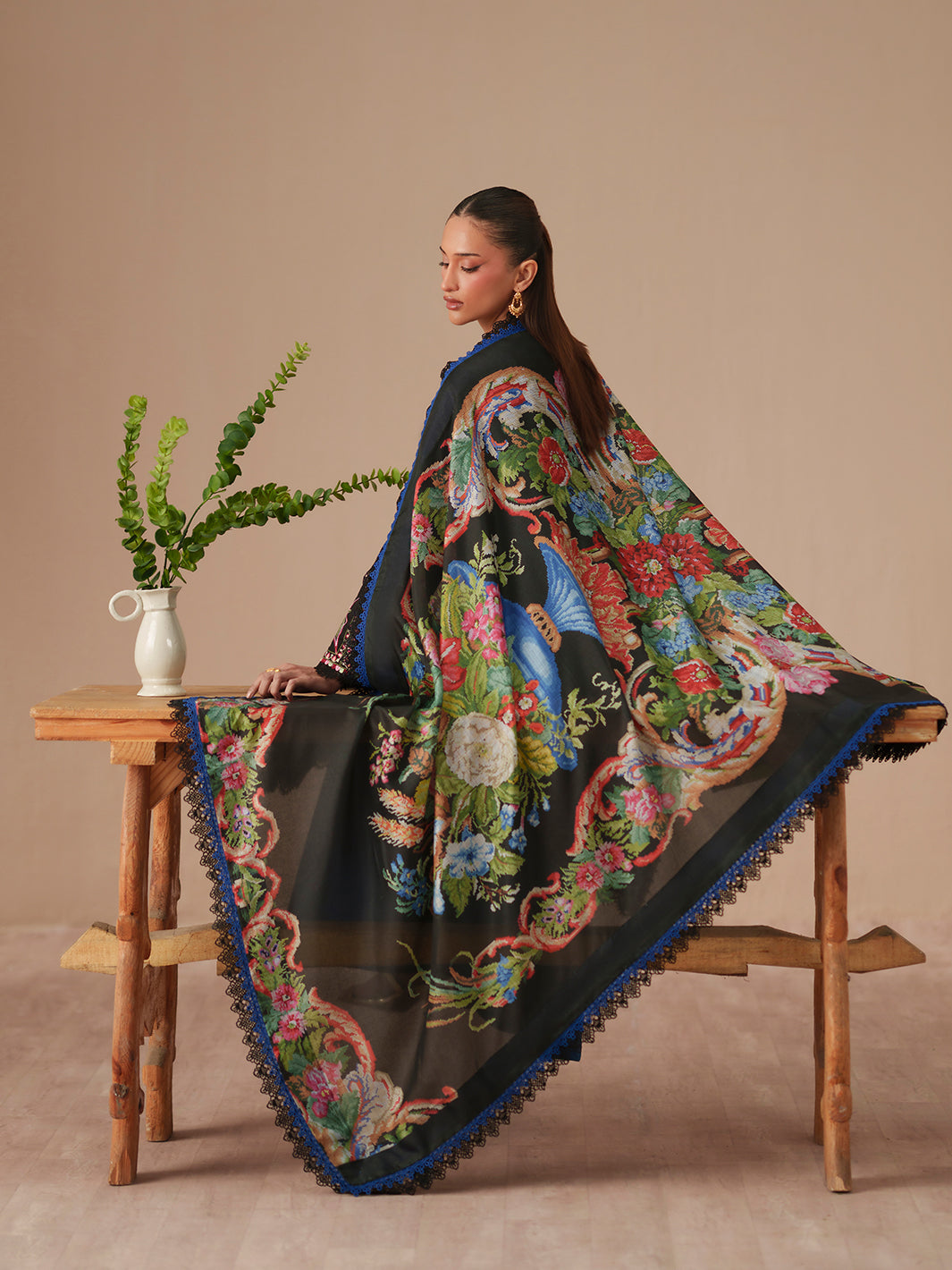 Bin Ilyas | Jojo Summer '26 | 83B | 3 PC Lawn - House Of Hania