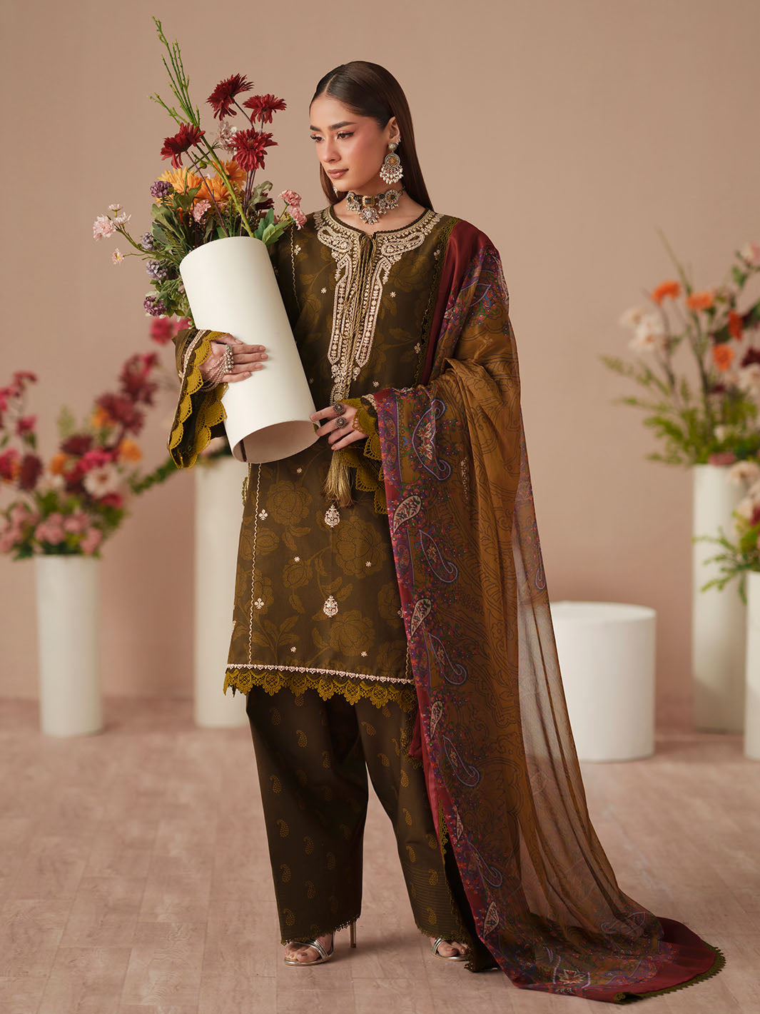Bin Ilyas | Jojo Summer '26 | 84A | 3 PC Lawn - House Of Hania